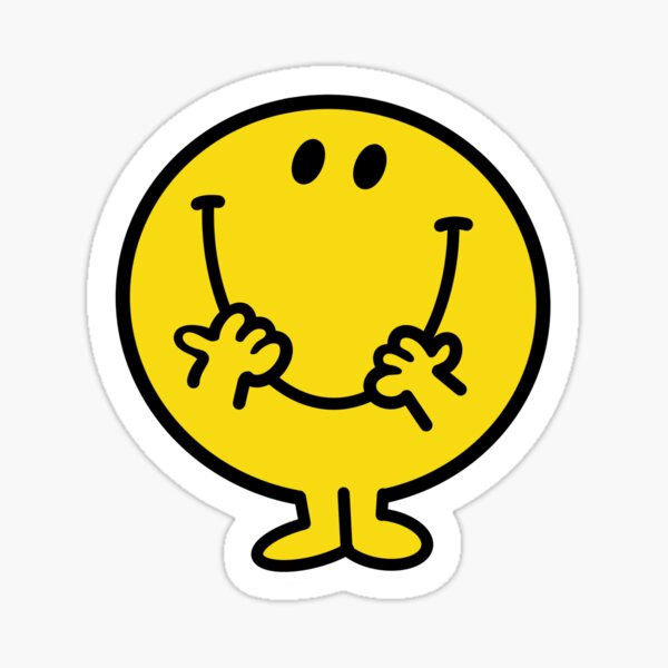 Smiley Face Stickers for Sale