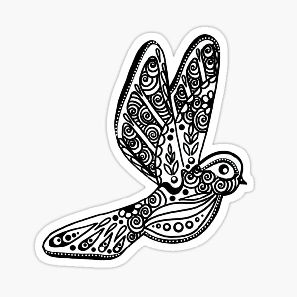 Bird-FREE Sticker