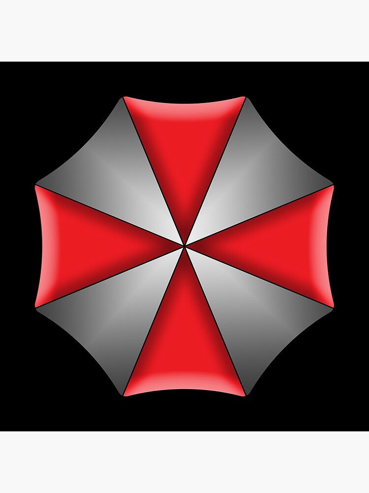 "the Umbrella Corp logo" Art Print by EzzatAbuShanap | Redbubble