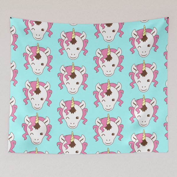 Item preview, unicorn winking designed and sold by jazzydevil.