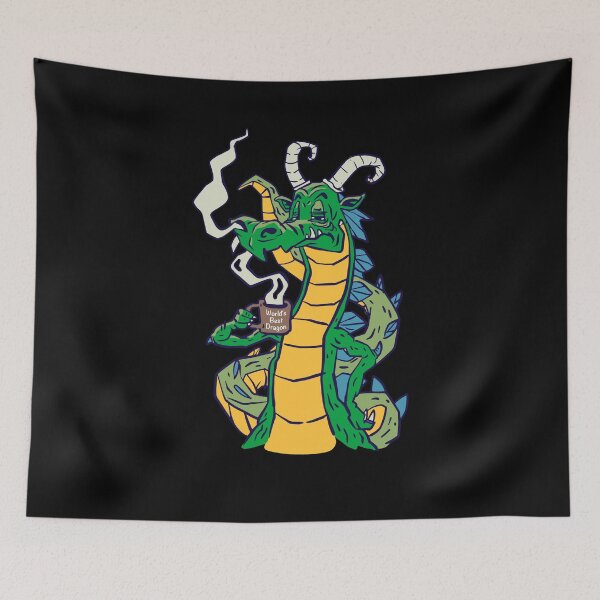 Item preview, Green Gold and Blue Dragon with World's Best Dragon Coffee Mug designed and sold by orionlodubyal.