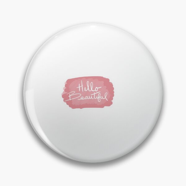 Item preview, ‘Hello Beautiful’ Sticker designed and sold by kelnicmo.