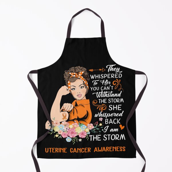 Item preview, I Am The Storm Uterine Cancer Awareness designed and sold by Brad-FI.