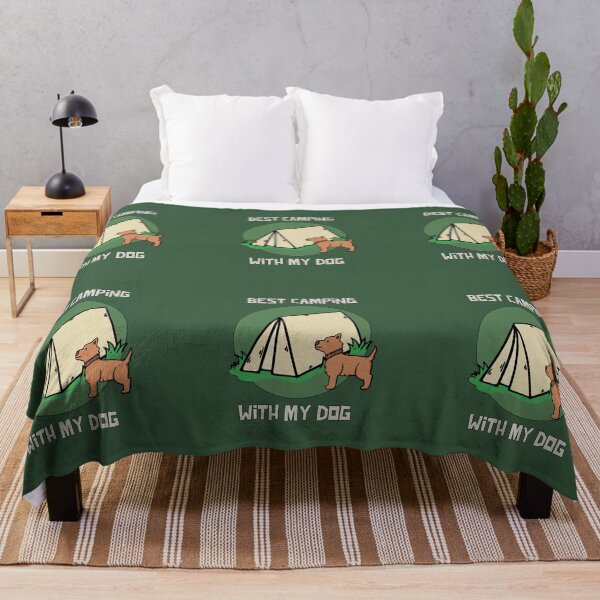 Item preview, BEST CAMPING WITH MY DOG designed and sold by JABG-01.
