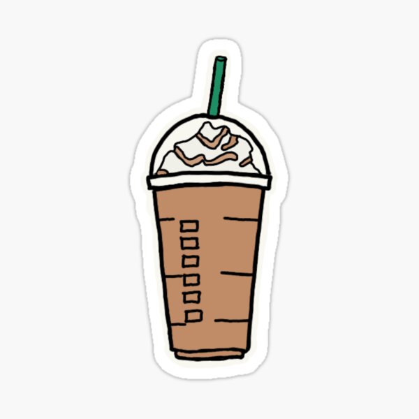 Blended Coffee Drink - Starbucks - Sticker