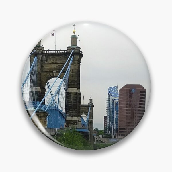 Item preview, John A. Roebling Suspension Bridge, Cincinnati Ohio designed and sold by AlternateViews.