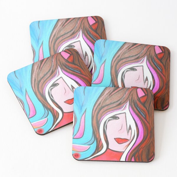 Item preview, Woman with Red Lipstick designed and sold by KR Art Studio.