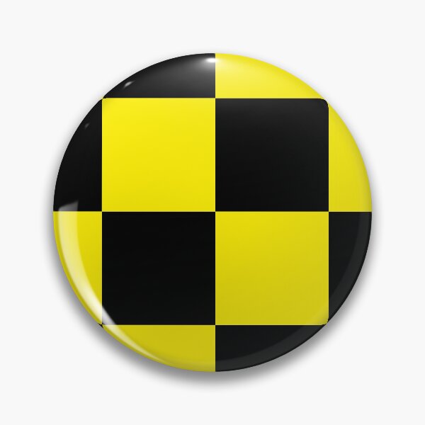 Item preview, Checkered (Large Squares) Yellow and Black designed and sold by Tree45.