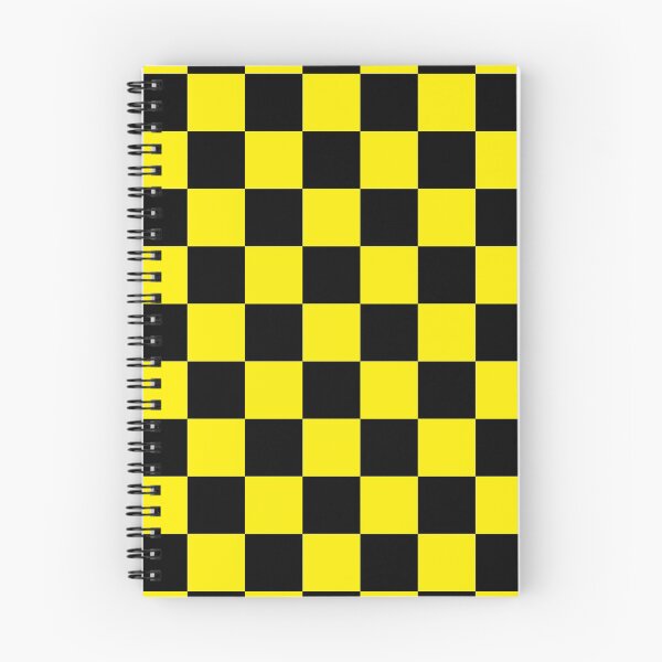 Item preview, Checkered (Large Squares) Yellow and Black designed and sold by Tree45.