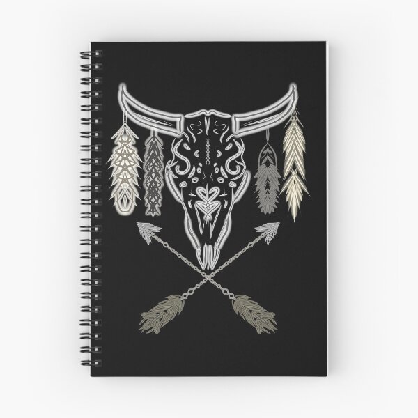 Item preview, Western skull designed and sold by FickleandFancy.