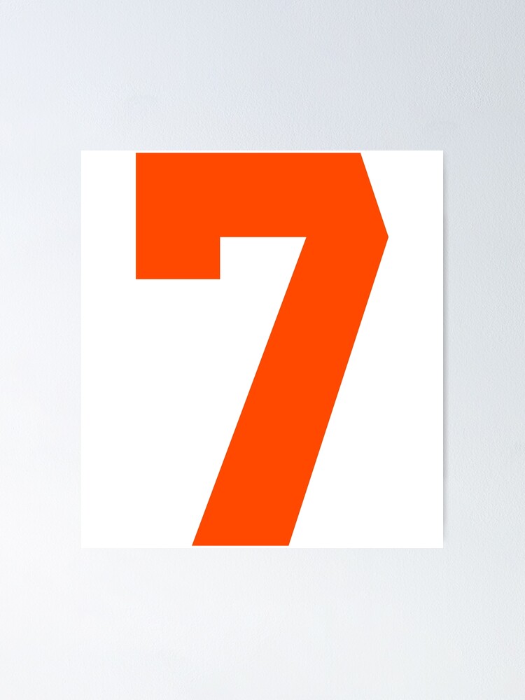 Number Sports Orange