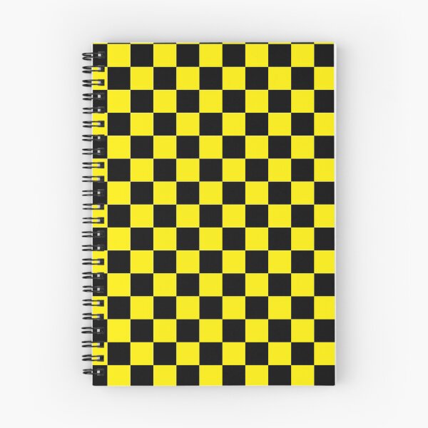 Item preview, Checkered (Medium Squares) Yellow and Black designed and sold by Tree45.
