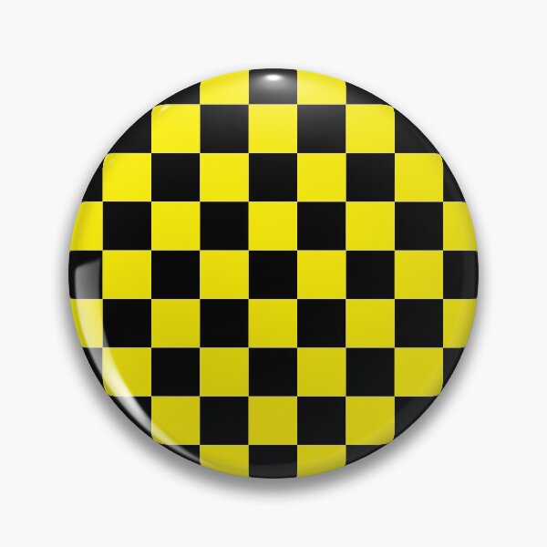 Item preview, Checkered (Small Squares) Yellow and Black designed and sold by Tree45.