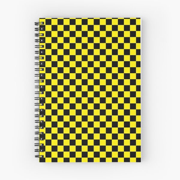 Item preview, Checkered (Small Squares) Yellow and Black designed and sold by Tree45.