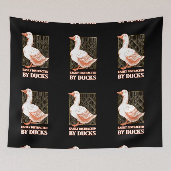 Item preview, EASILY DISTRACTED BY DUCKS designed and sold by JABG-01.