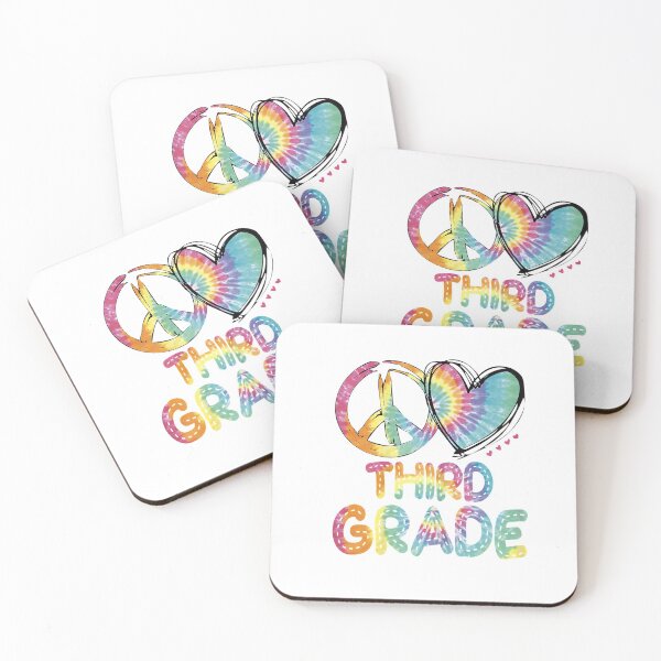 Item preview, Peace Love Third Grade Funny Tie Dye Hello Third Grade  designed and sold by FelixRiojas.