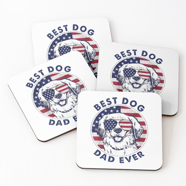 Item preview, Best Dog Dad Ever American Flag  Gift for Best Father  designed and sold by FelixRiojas.