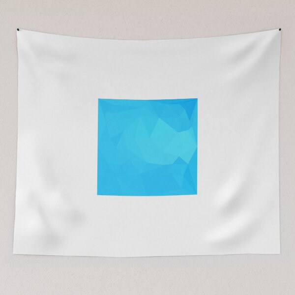 Item preview, Dark Turquoise Abstract Low Polygon Background designed and sold by retrovectors.