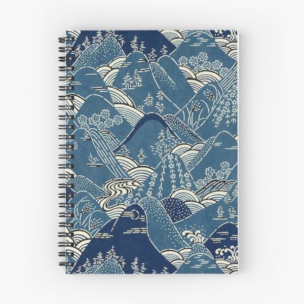 Item preview, Japanese Mountain Pattern designed and sold by TheLightArt.