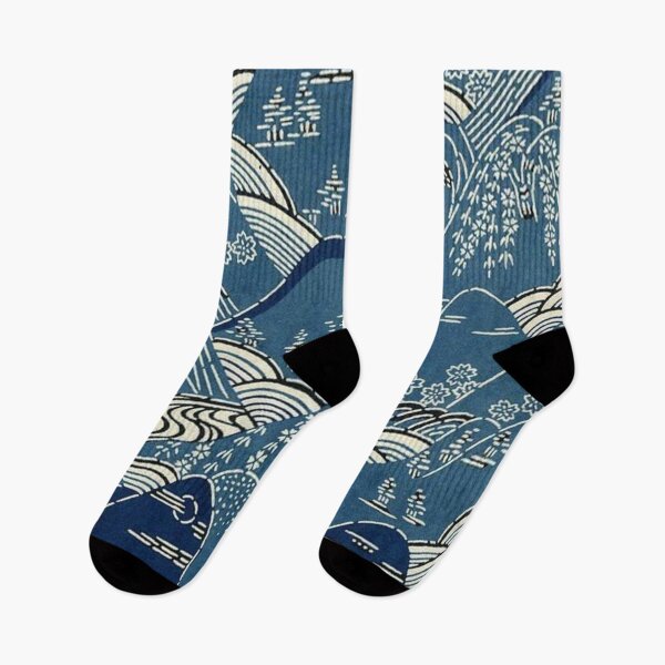 Item preview, Japanese Mountain Pattern designed and sold by TheLightArt.