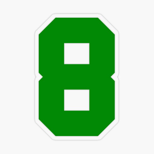 Number 8 | Green\
