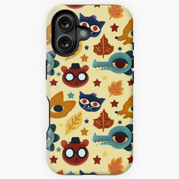 Vista previa del artículo con la obra «Noche en el patrón de otoño del bosque», diseñado y vendido por lanalaluna.