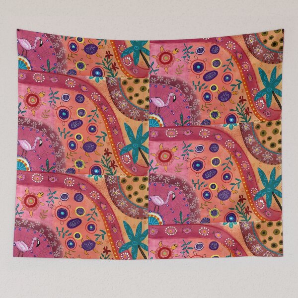 Item preview, Flamingo Beach designed and sold by The World of Emmy.