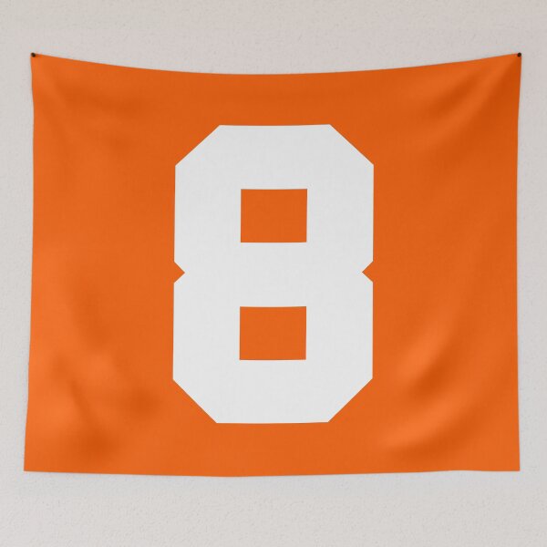 Item preview, Number 8 Sports Orange designed and sold by Shariss.