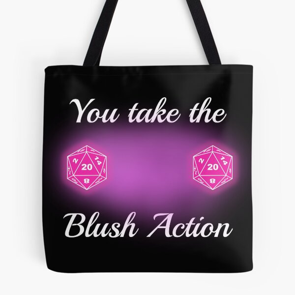 Aperçu de l'œuvre Vous prenez le blush Action - D20 Dark créée et vendue par BeholderToNoOne.