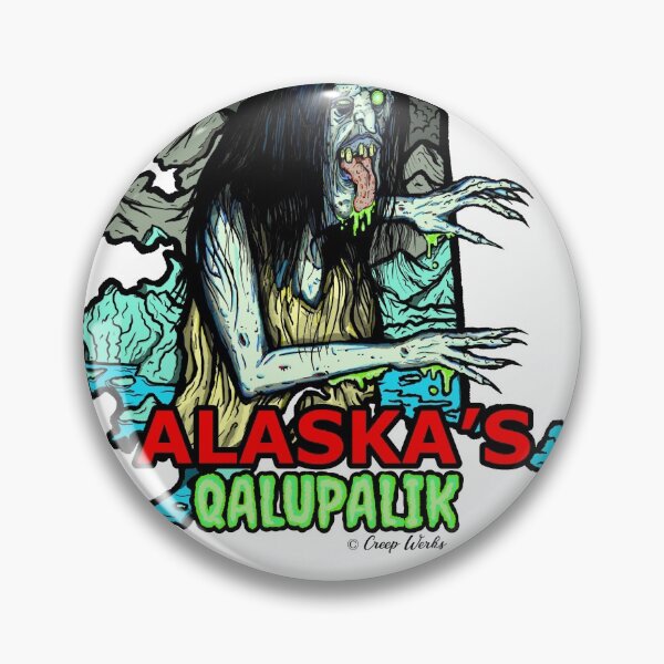 Item preview, Alaska's Qalupalik Cryptid Legendary Creature Creeptid designed and sold by creepwerks.