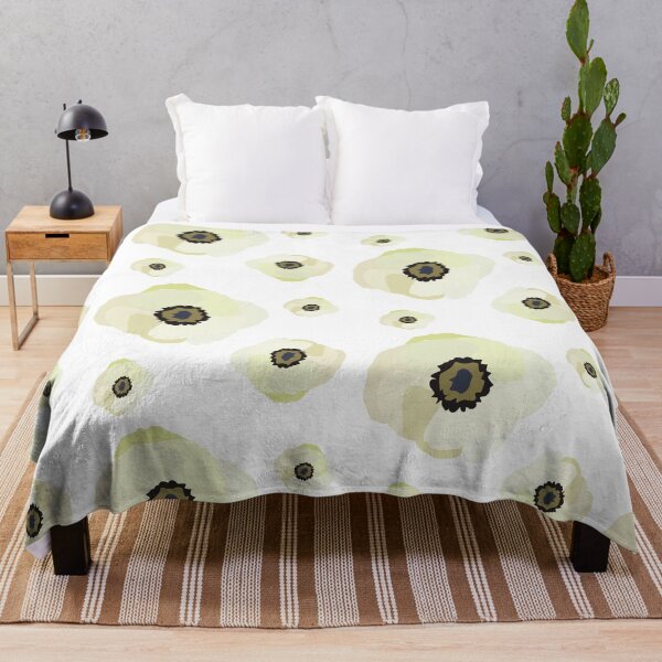 Item preview, White Anemone Flower Pattern designed and sold by UacireE01.
