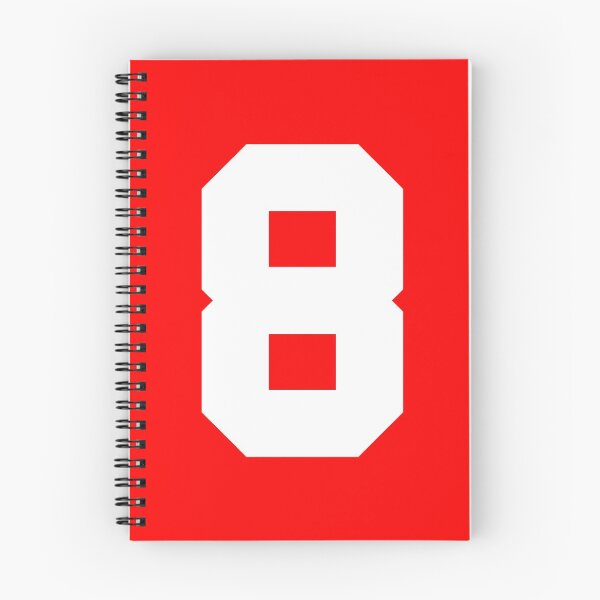 Item preview, Número 8 Rojo Deportivo designed and sold by Shariss.