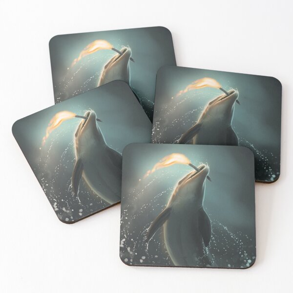 Artikelvorschau, Shine a Light, Bottlenose Dolphin Digital Painting entworfen und verkauft von Jaynee Grace.