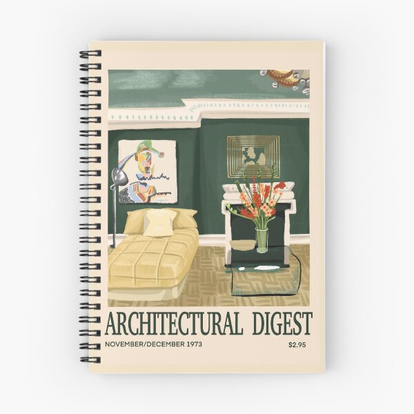 Item preview, Inspired in Architectural Digest vintage Cover 1973 designed and sold by Ainhoa Abad.