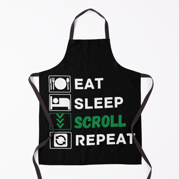 Item preview, eat sleep scroll repeat designed and sold by ronaldsonou.