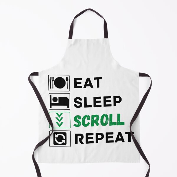 Item preview, eat sleep scroll repeat designed and sold by ronaldsonou.