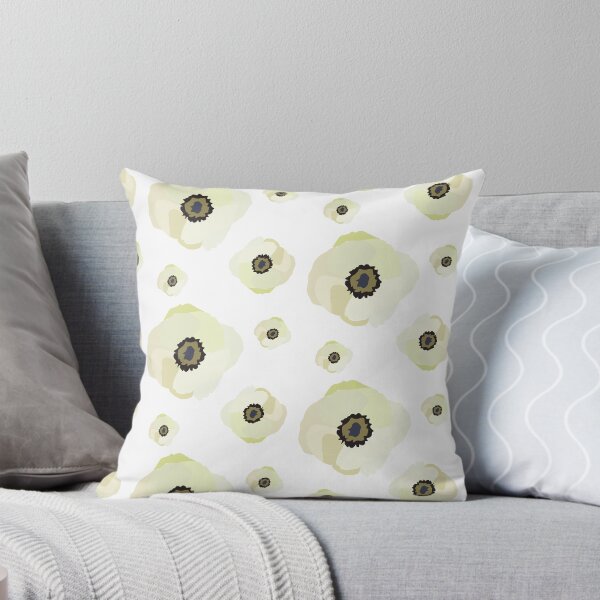 Item preview, White Anemone Flower Pattern designed and sold by UacireE01.