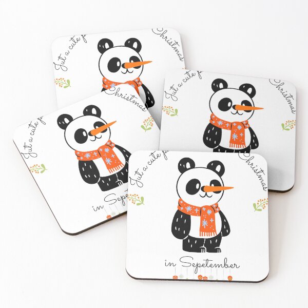 Item preview, just cute panda girl who loves Christmas in September , funny gift idea for panda lovers ,  funny christmas gift 2022 designed and sold by Alan-NY.