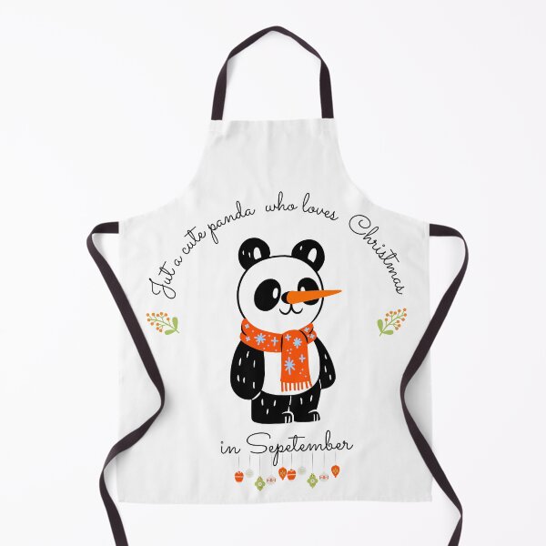 Item preview, just cute panda girl who loves Christmas in September , funny gift idea for panda lovers , funny christmas gift 2022 designed and sold by Alan-NY.