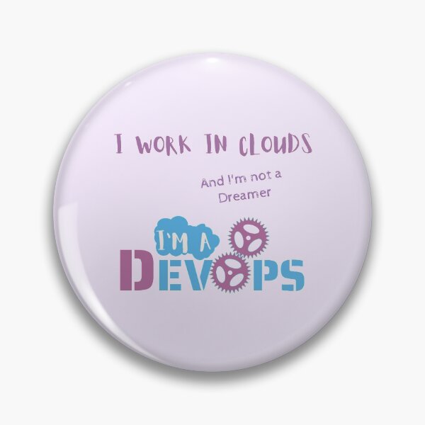 Item preview, DevOps Working in Clouds - IT Nerd Violet designed and sold by IrinchiDE.