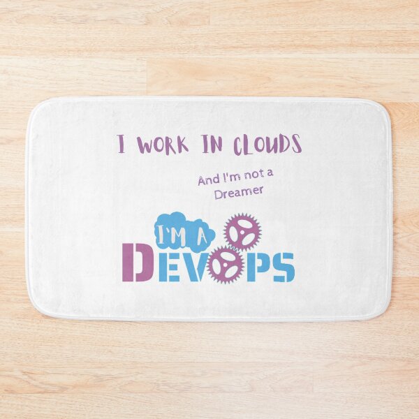 Item preview, DevOps Working in Clouds - IT Nerd Violet designed and sold by IrinchiDE.