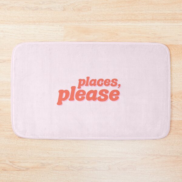 Item preview, Places, Please Vintage Groovy Pink and Red Lettering for Stage Manager designed and sold by citreon.
