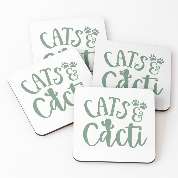 Item preview, Cats & Plants | Cats & Cacti | Cat Lady | Plant Lady designed and sold by Presto Prints Design.