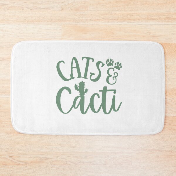 Item preview, Cats & Plants | Cats & Cacti | Cat Lady | Plant Lady designed and sold by Presto Prints Design.