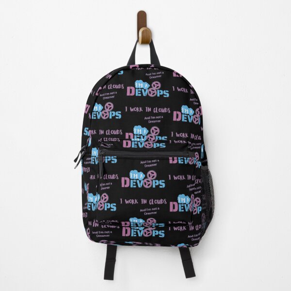 Item preview, DevOps Working in Clouds - IT Nerd Violet Black designed and sold by IrinchiDE.