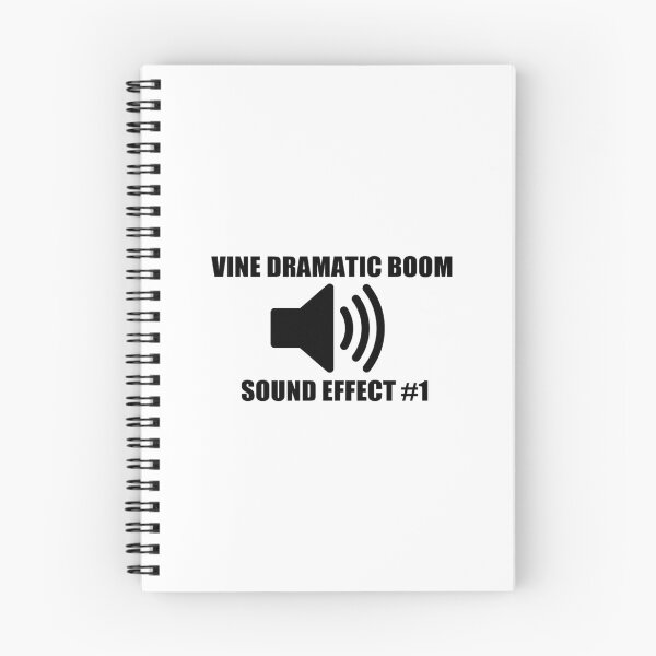 Item preview, Vine Dramatic Boom Sound Effect Meme Print Funny  designed and sold by kurolines.