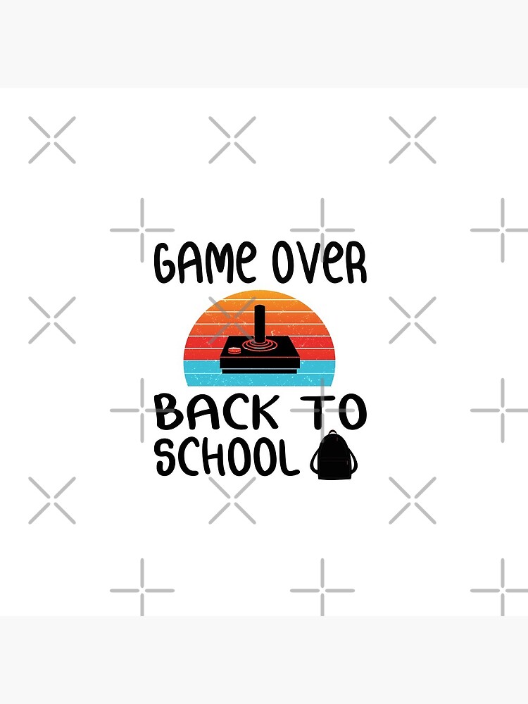 "Game Over Back To School, Teacher, First Day of School Outfit, Kids