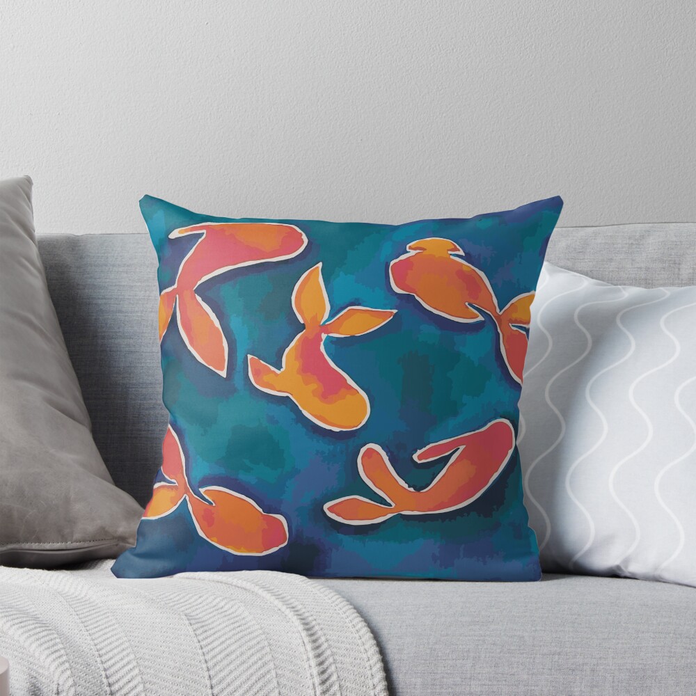 Item preview, Throw Pillow designed and sold by Guarda-Chuva.
