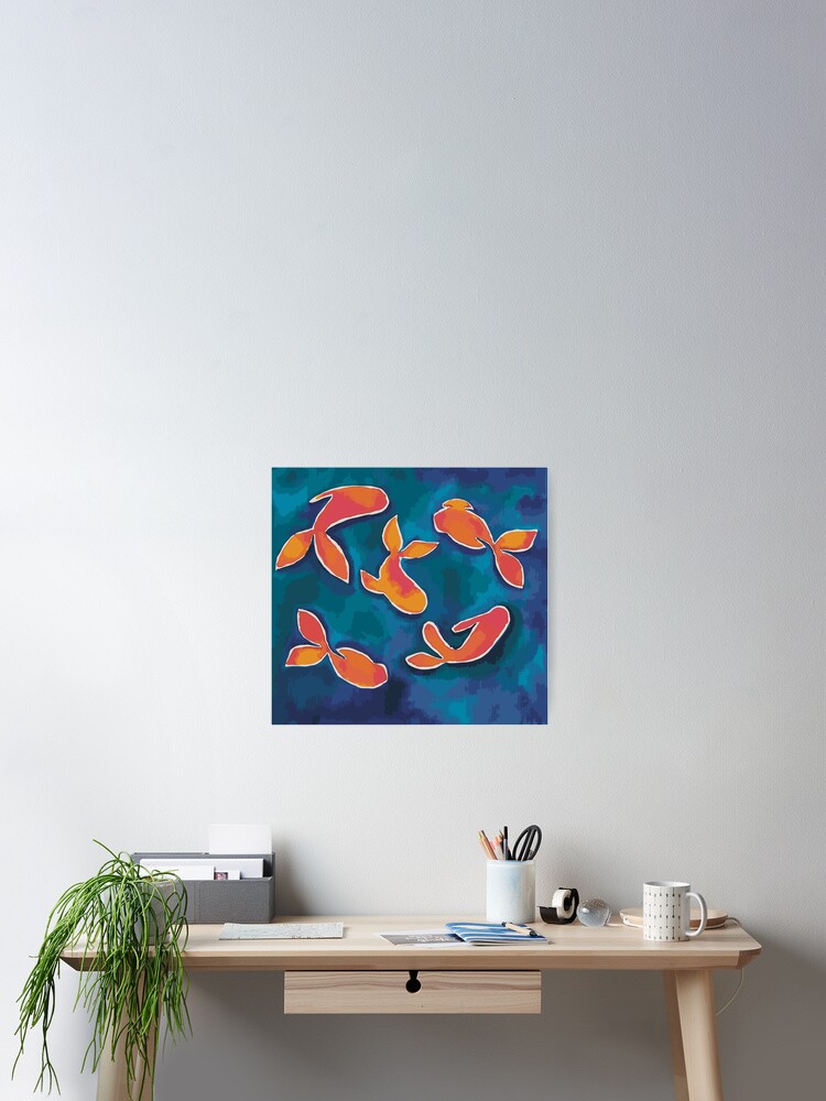 Thumbnail 2 of 3, Poster, Fish designed and sold by Guarda-Chuva.