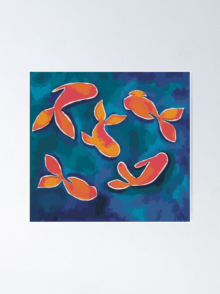 Thumbnail 1 of 3, Poster, Fish designed and sold by Guarda-Chuva.